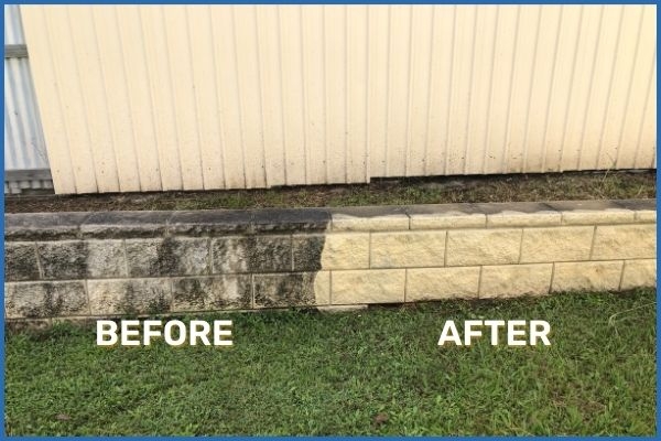 How does pressure cleaning improve the functionality of gutters?