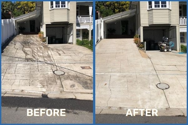 How does pressure cleaning save money on long-term maintenance?