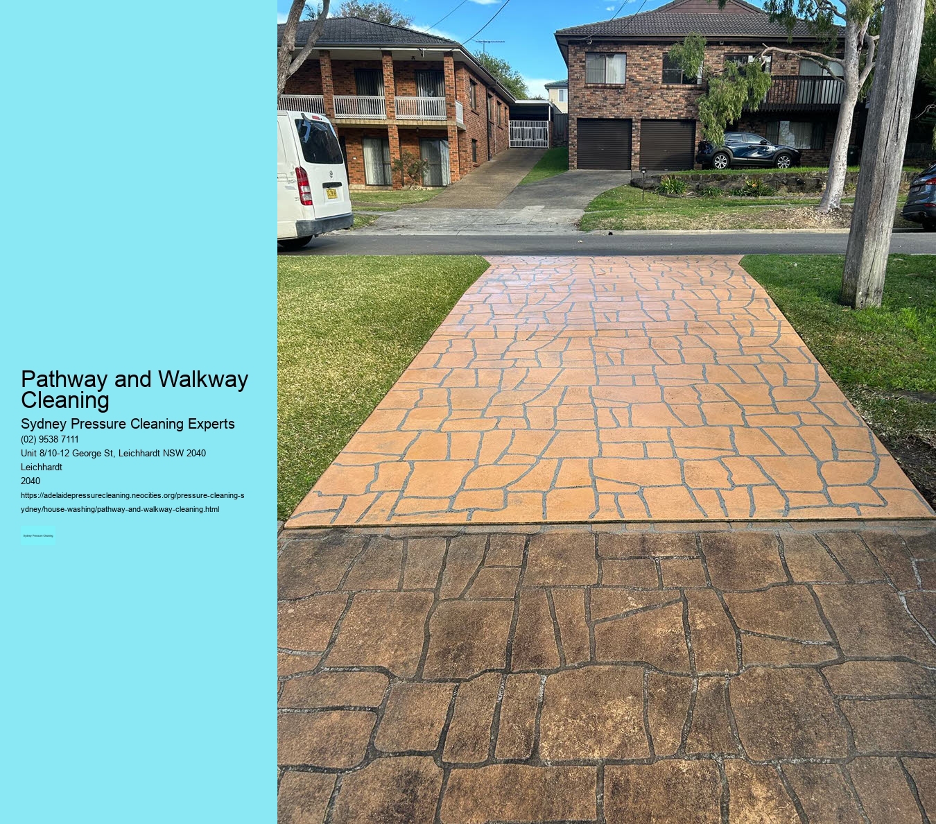 Pathway and Walkway Cleaning